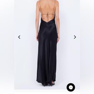 NWT NEVER WORN AYALA COWL MAXI DRESS BEC+BRIDGE SIZE 10 beautiful black